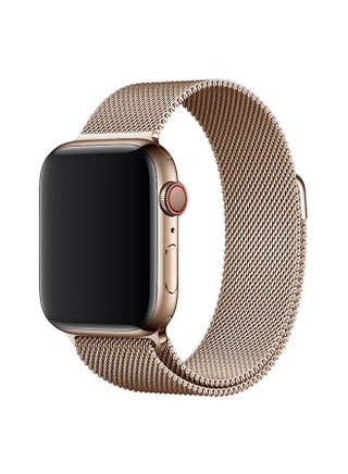 Milanese Loop Band Strap Compatible With Apple Watch 6 5 Stainless Steel 42MM 44MM Iwatch Series Bracelet Accessories WatchBand Rose Gold - v1642580542/N42651767A_1