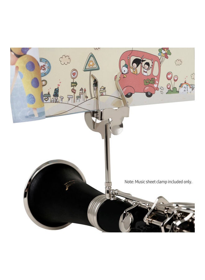 Clarinet Portable Music Sheet Stand Clip Clamp - Image 4