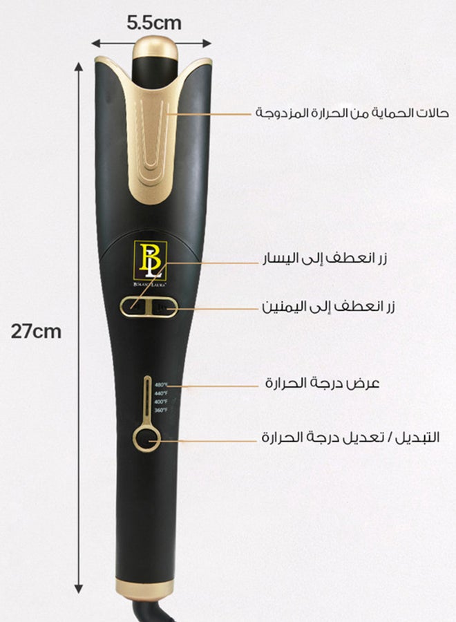 BOLAND LAURA Automatic Hair Curler Black 37cm  - Image 5
