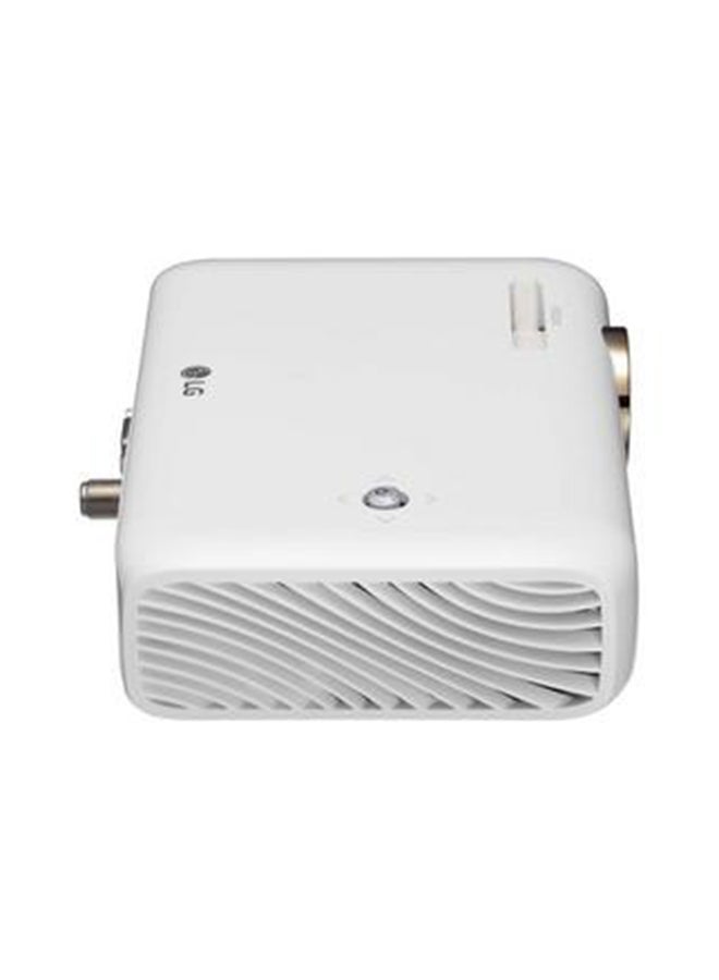 LG - Mini Cinebeam LED Projector PH510PG.AMI White - Image 1