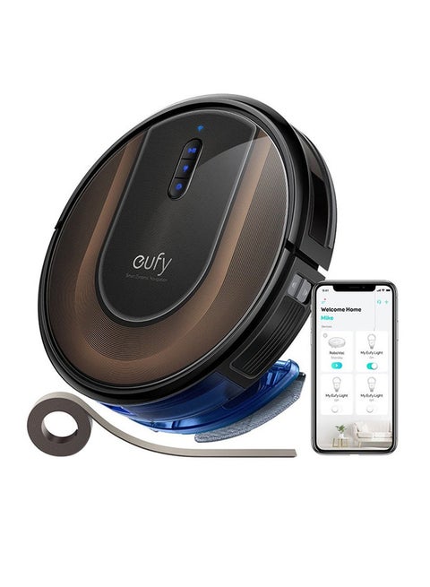 Robot Vacuum G30 Hybrid With Smart Dynamic Navigation 0.6 L 40 W T2253 Black/Brown