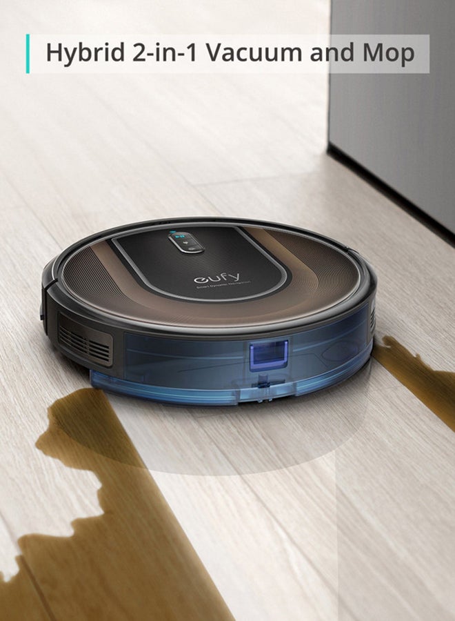 Robot Vacuum G30 Hybrid With Smart Dynamic Navigation 0.6 L 40 W T2253 Black/Brown