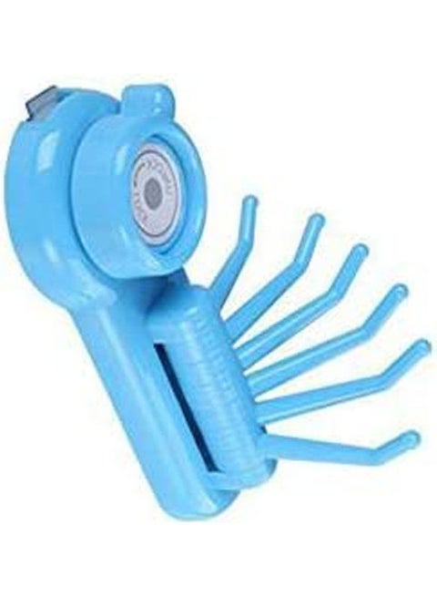 Magical Hanger Without Screws – 6 Hooks Blue
