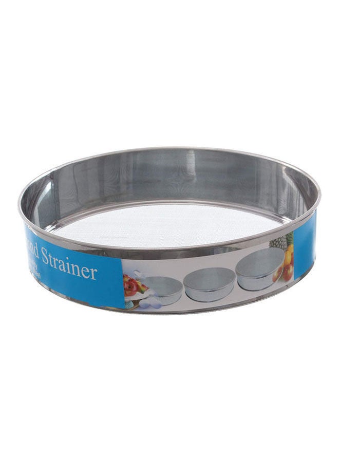 Stainless Steel Strainer Set, 6 Pieces Silver  - Image 1