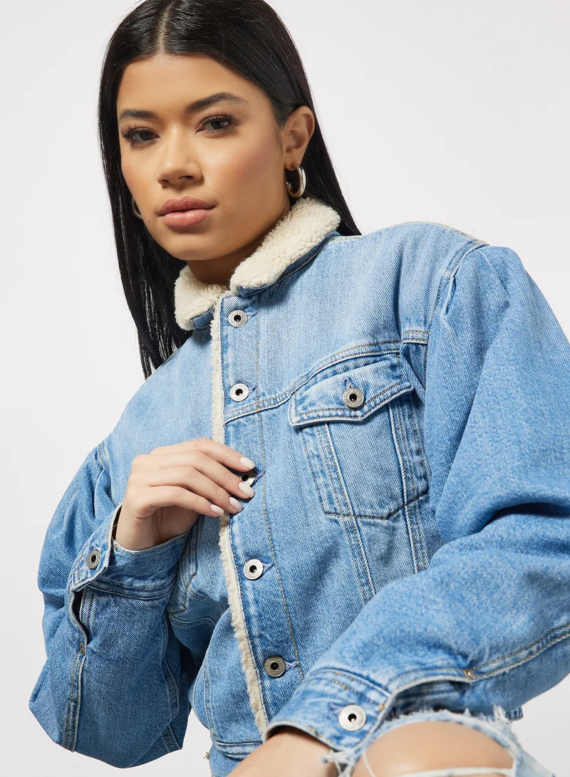 Pepe Jeans LONDON Ridge DLX Denim Jacket Blue