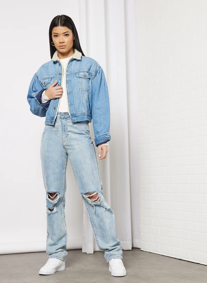 Pepe Jeans LONDON Ridge DLX Denim Jacket Blue