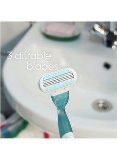 Gillette Venus Close & Clear Original Razor With 2 Refill Blades Multicolour  - Image 2