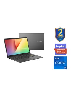 Vivobook-K413Ep Eb164T 14 Inch Fhd Intel Core I7 1165G7 8Gb Ram 512Gb Ssd 2Gb Nvidia Geforce Mx330 Dark Grey English/Arabic Dark Grey