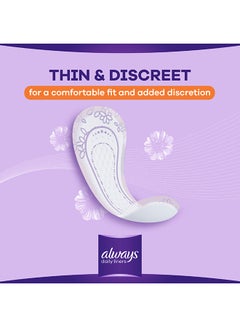 Always Daily Liners Individually Wrapped Pantyliners 20 Count  - Image 3