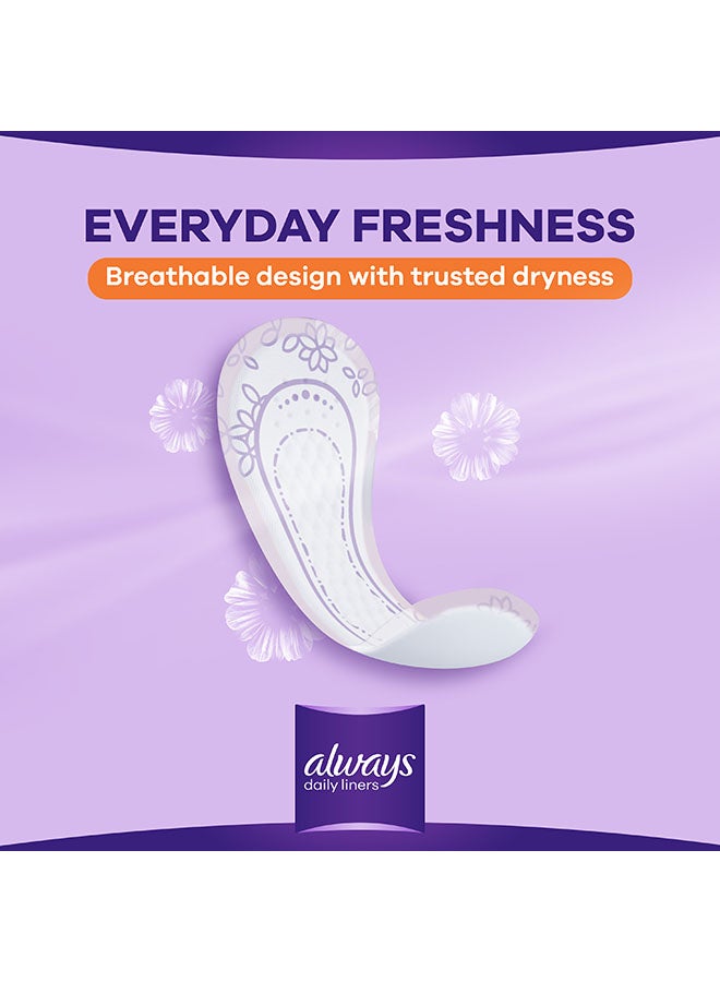 Always - Daily Liners Individually Wrapped Pantyliners 20 Count - Image 1