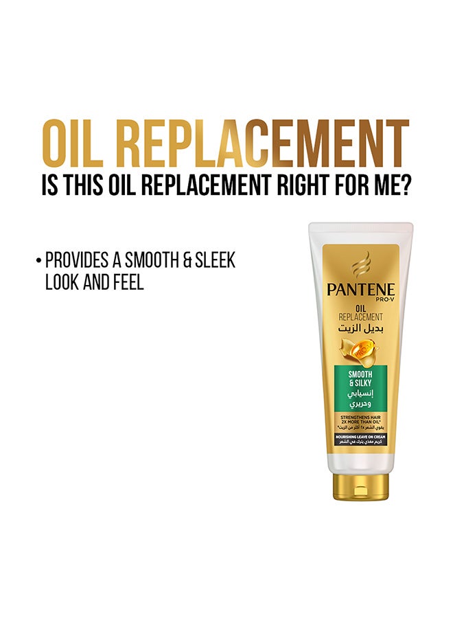 Pantene Pro-V Smooth And Silky Oil Replacement 350ml - Image 3