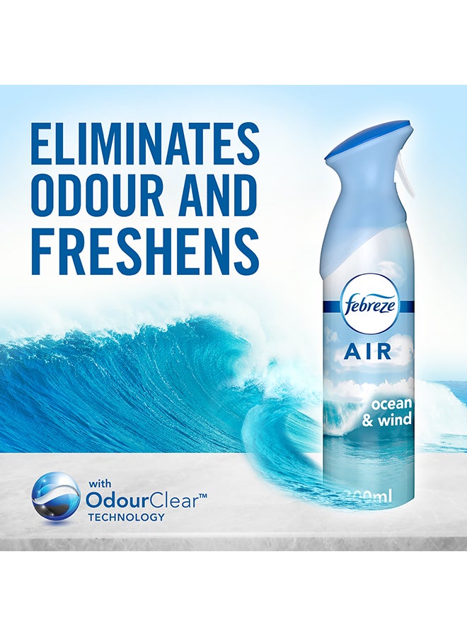 febreze Ocean And Wind Air Freshener 300ml  - Image 2