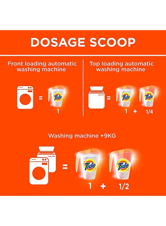 تايد مسحوق غسيل أوتوماتيكي، داوني انتعاش أبيض، 5 كجم أبيض 5كيلوجرام - Image 3