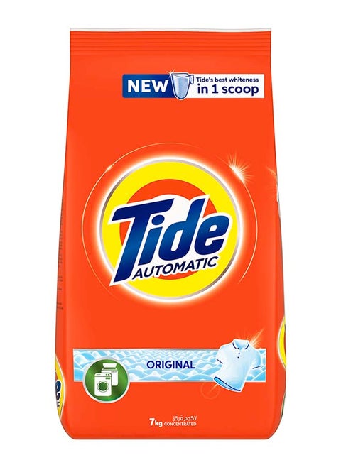Automatic Laundry Powder Detergent, Original Scent White 7kg