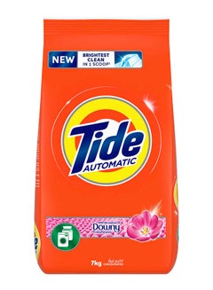 Tide Automatic Laundry Powder Detergent, Downy Freshness White 7kg KSA ...