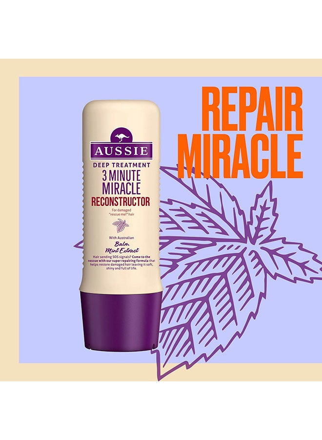 Aussie - Deep Treatment 3 Minute Miracle Reconstructor 250ml - Image 1