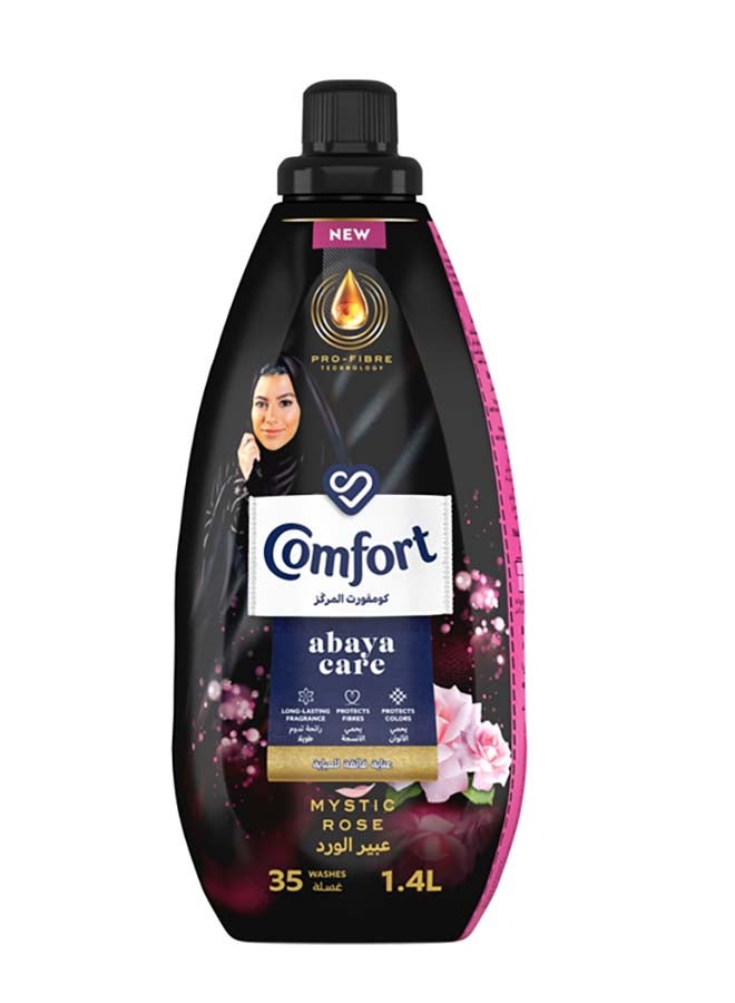 Abaya Care Concentrated Fabric Softener For Long Lasting Fragrance Mystic Rose Complete Clothes Protection 1.4Liters - v1642598588/N40559010A_1