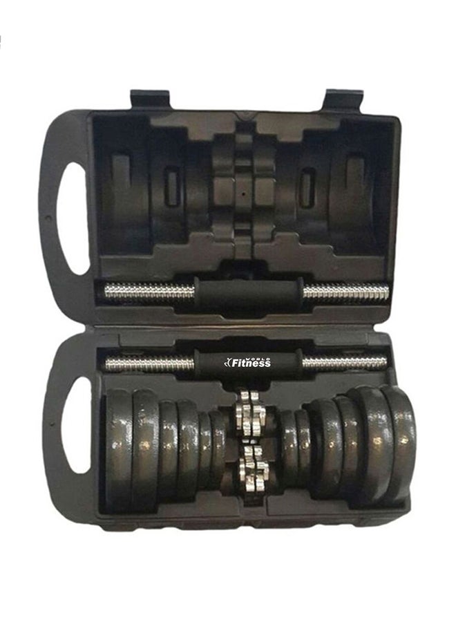 فيتنس ورلد طقم دمبل مدمج 20كيلوجرام - Image 1