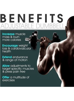 Fitness World Weight Lifting Dumbbell Set With Carry Box 30kg 30kg  - Image 5