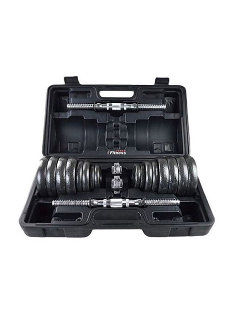 Weight Lifting Dumbbell Set With Carry Box 30kg 30kg