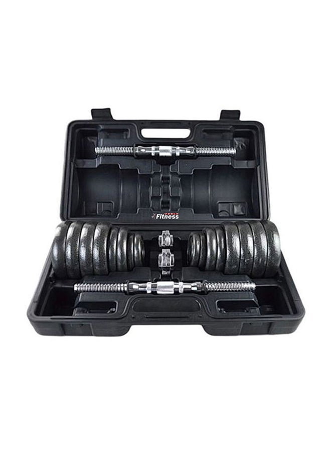 Weight Lifting Dumbbell Set With Carry Box 30kg 30kg