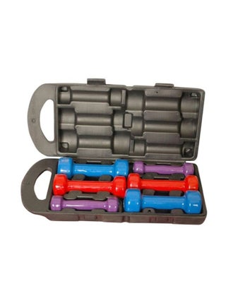 Dumbbell set for weight lifting exercises 6 kg with bag 6kg - v1642598861/N34151999A_1