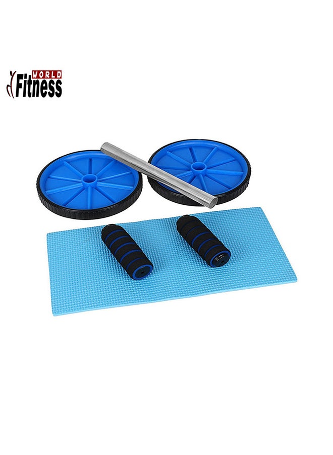 Exercise Rolling Wheel With Mat