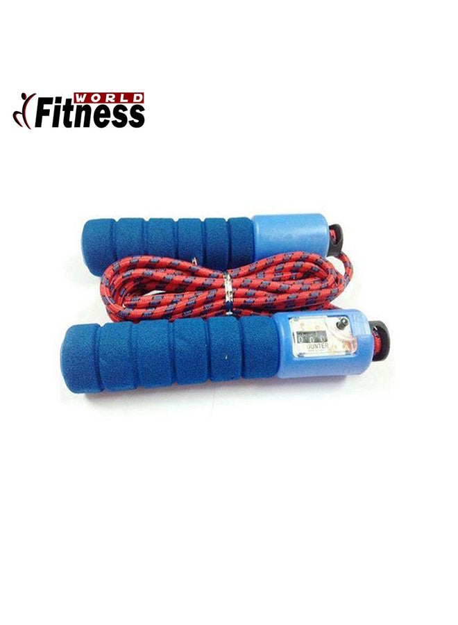 Fitness World - Jumping Rope With Jumper Counter 180cm - Image 1