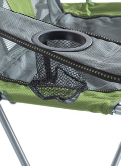AL RIMAYA Polyester Dual Tone Folding Camping Chair 93x34.6x23.6cm 93x34.6x23.6cm  - Image 5