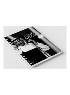 LOWHA Spiral 60 Sheets Notebook King Abadi for School Or Business Notes Black/Grey/White  - Image 2