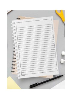 LOWHA Spiral 60 Sheets Notebook Will Achieve Our Dreams 2 for School Or Business Notes Pink/Black/White  - Image 3