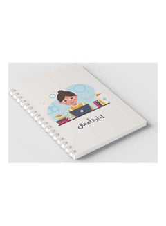 LOWHA Spiral 60 Sheets Notebook Girl Business Administration for School Or Business Notes Multicolour  - Image 2