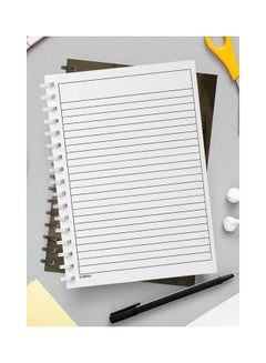 Spiral 60 Sheets Notebook Flower With Quote for School Or Business Notes Brown/White - v1642604932/N52453549A_3