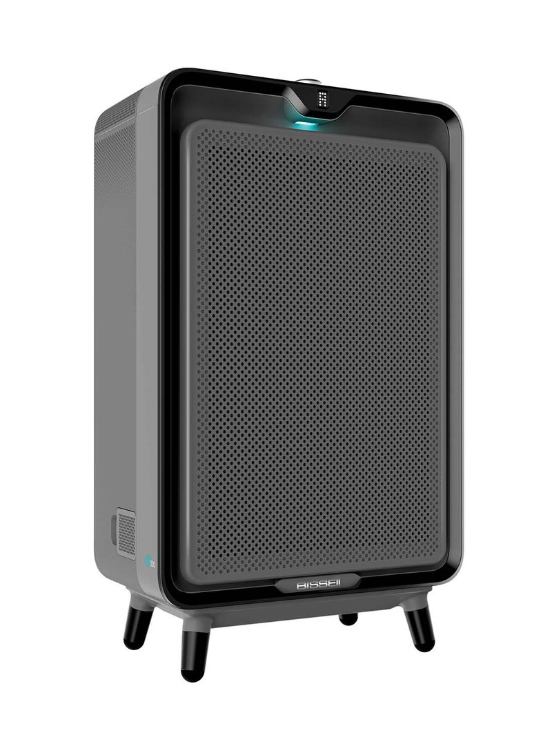 Bissell - Air220 Air Purifier: Sleek Design, Three-Layer Filtration, AHAM Certified for Large Rooms, Intuitive Controls, Whisper-Quiet Operation 30011 Black/Medium Grey - Image 1