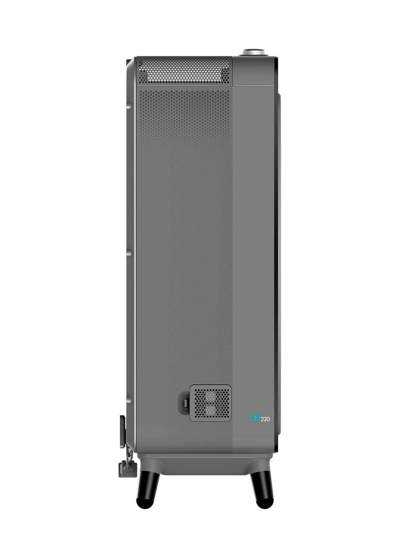 Bissell - Air220 Air Purifier: Sleek Design, Three-Layer Filtration, AHAM Certified for Large Rooms, Intuitive Controls, Whisper-Quiet Operation 30011 Black/Medium Grey - Image 1