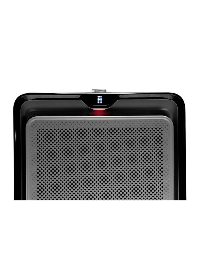 Bissell - Air220 Air Purifier: Sleek Design, Three-Layer Filtration, AHAM Certified for Large Rooms, Intuitive Controls, Whisper-Quiet Operation 30011 Black/Medium Grey - Image 1