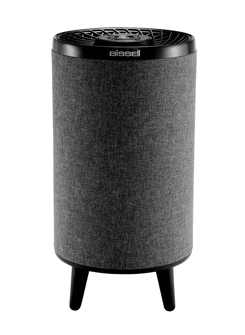 Bissell MYair Hub Grey Air Purifier: 3-Stage Filtration System, Whisper-Quiet Operation, Smart Functionality, Efficient Air Purification for Large Rooms and Bedrooms 31722 Grey