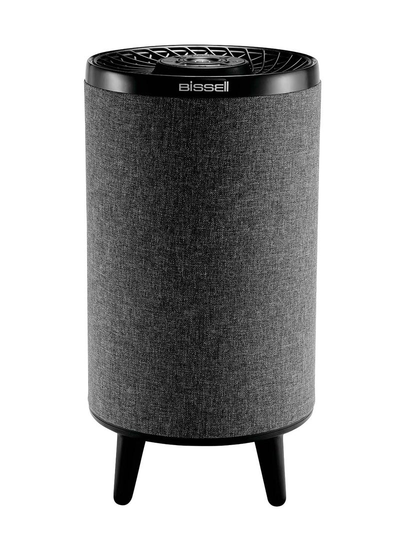 Bissell - MYair Hub Grey Air Purifier: 3-Stage Filtration System, Whisper-Quiet Operation, Smart Functionality, Efficient Air Purification for Large Rooms and Bedrooms 31722 Grey - Image 1