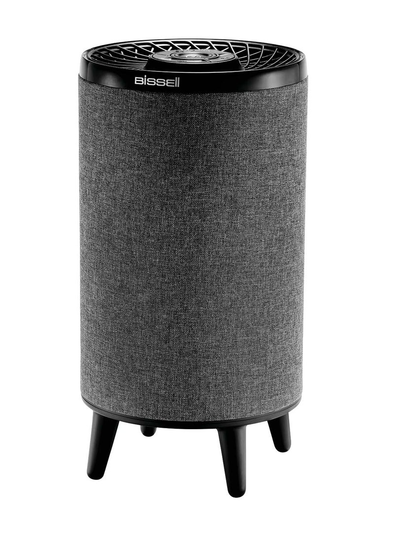 Bissell - MYair Hub Grey Air Purifier: 3-Stage Filtration System, Whisper-Quiet Operation, Smart Functionality, Efficient Air Purification for Large Rooms and Bedrooms 31722 Grey - Image 1