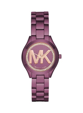 Women's Stainless Steel Clasp Analog Watch  MK3764 - v1642622526/N52453947A_1