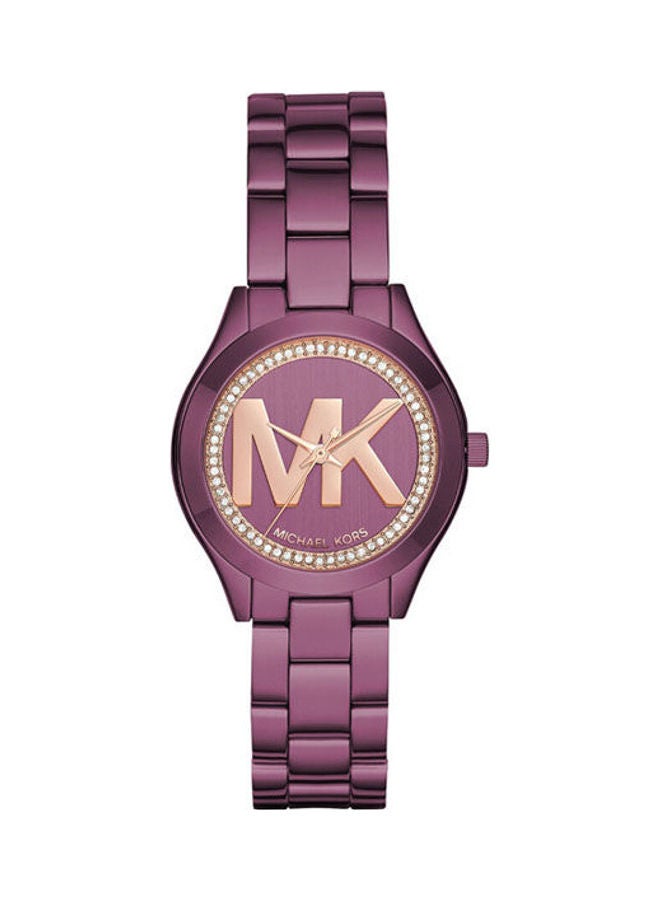 Women's Stainless Steel Clasp Analog Watch  MK3764