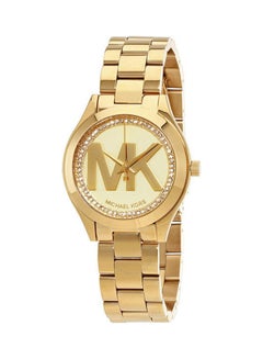 Women's Stainless Steel Clasp Analog Watch  MK3477