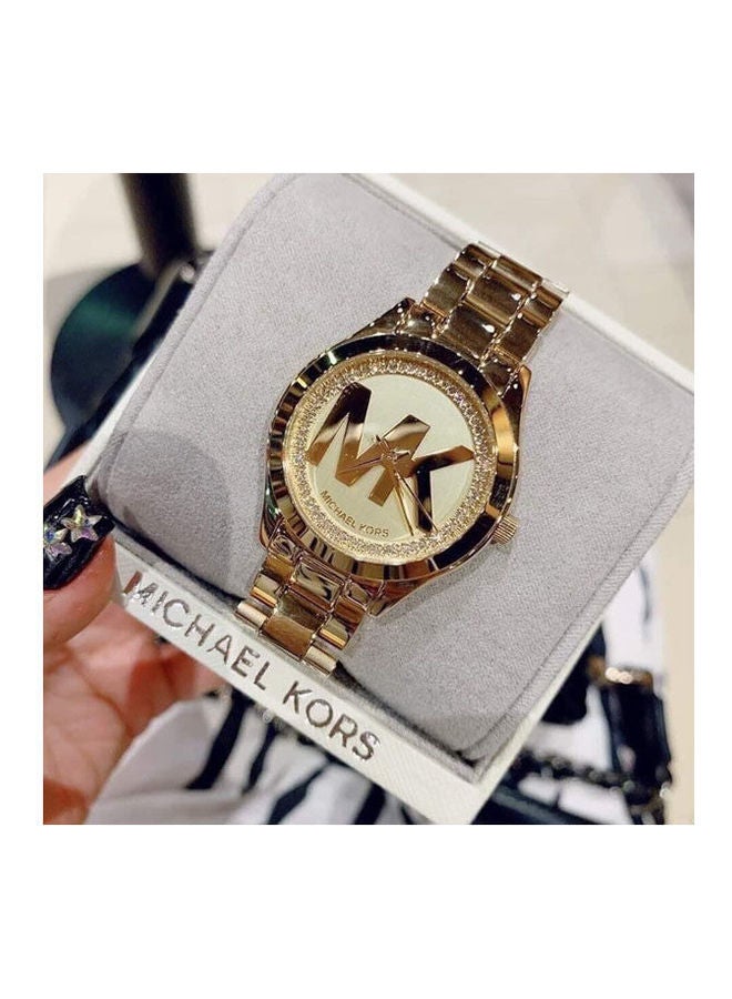 Michael Kors - Women's Stainless Steel Clasp Analog Watch  MK3477 - Image 1