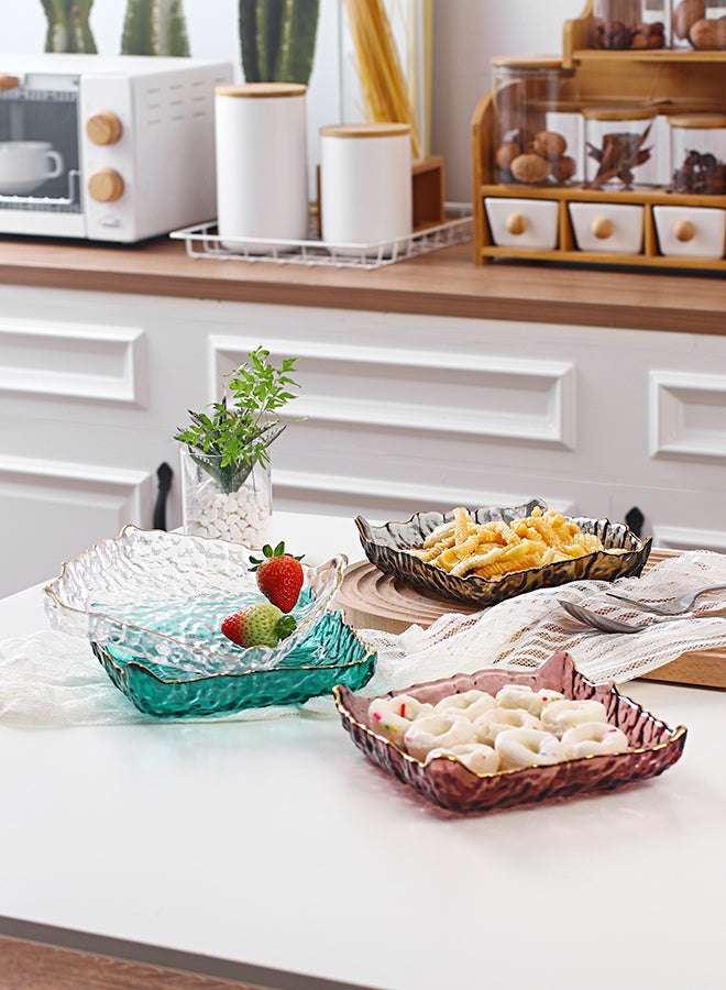 شور طبق مربع مكون من 4 قطع متعدد الألوان 15.5 × 2.9 سم - Image 5