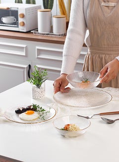 Shuer 4-Piece Tableware Set Transparent 26.5x26.5x2cm  - Image 2
