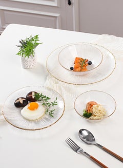 Shuer 4-Piece Tableware Set Transparent 26.5x26.5x2cm  - Image 3