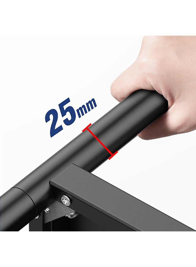 Sharpdo 5-Compartment Storage Rack Black 50x35x152cm - Image 3