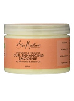 SheaMoisture Coconut & Hibiscus Curl Enhancing Smoothie With Silk Protein & Neem Oil 355ml  - Image 1