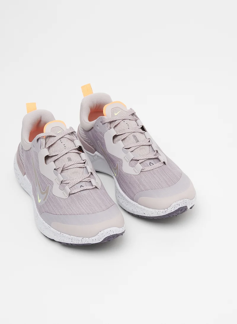 نايكي React Miler 2 Sheild Running Shoes Light Purple