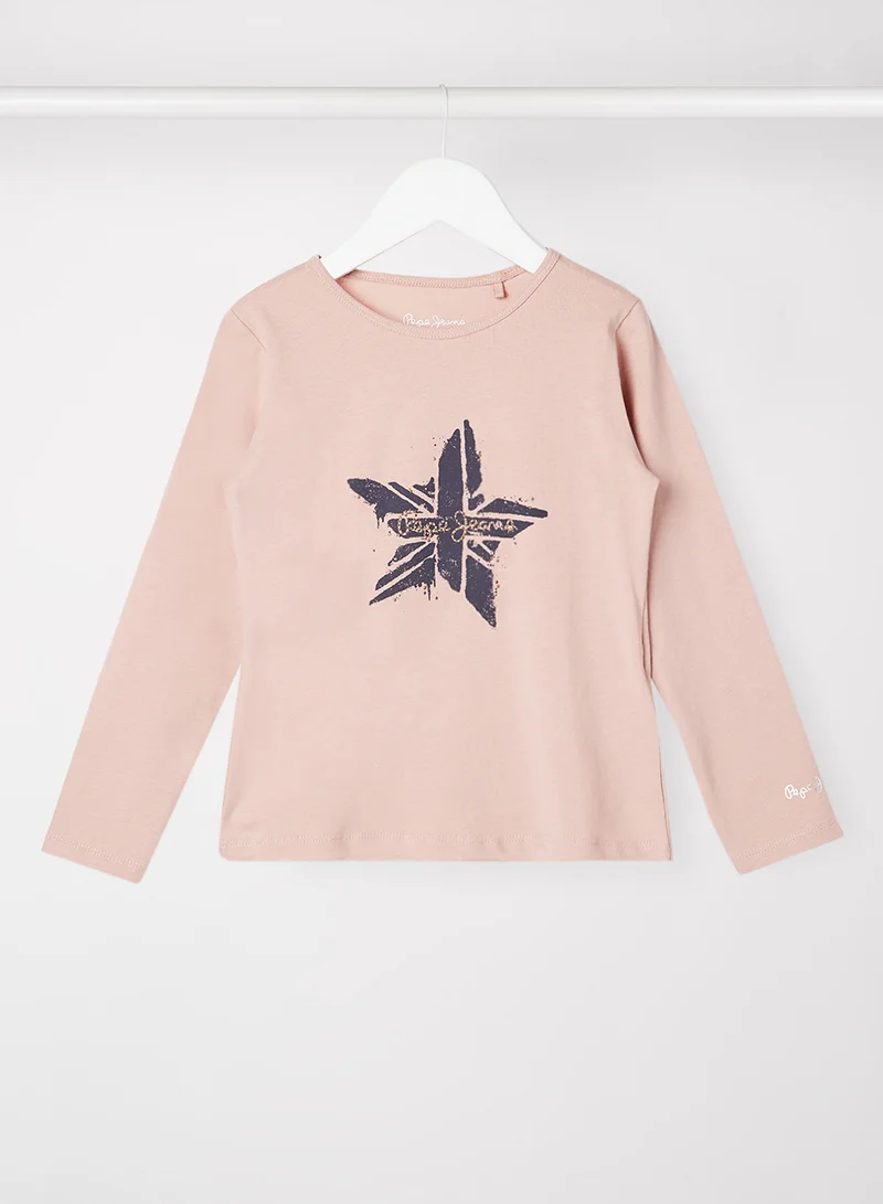 Pepe Jeans LONDON Kids/Teen Star Logo T-Shirt